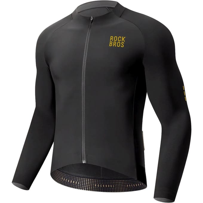 Rockbros YDWT020 Diamond Fall/Winter Cycling Jacket Size XXL - Black