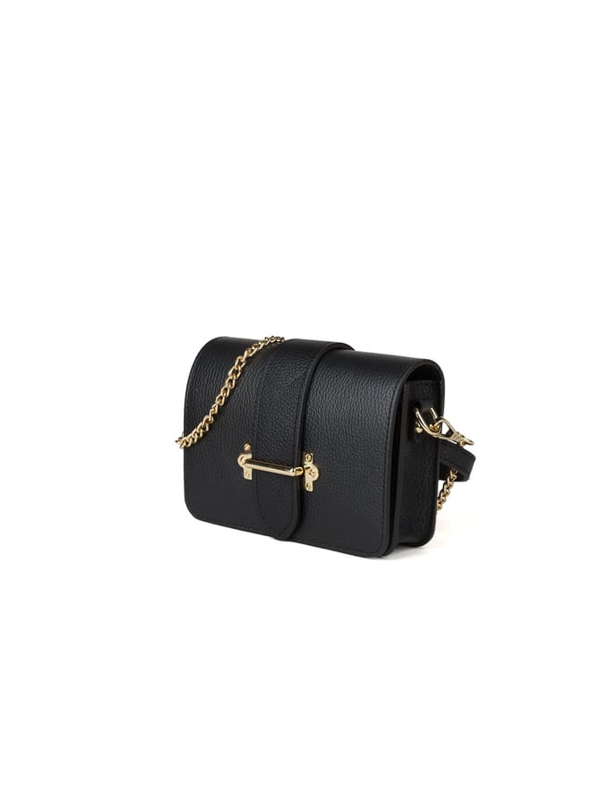 Giulia Monti Schoudertas/Waist Bag Zwart