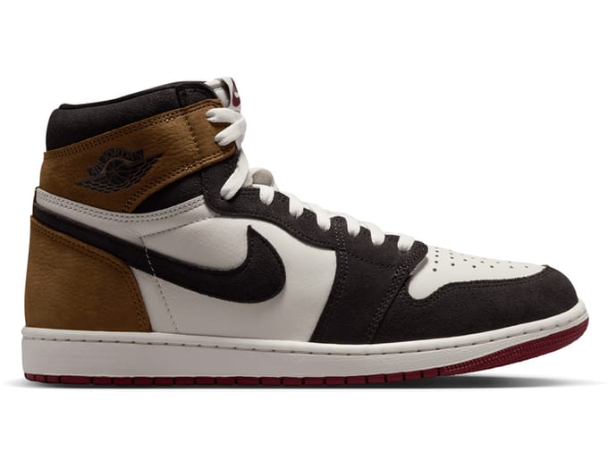 Jordan 1 Retro Sneakers Heren - Bruin - Maat 40.5 - Leer