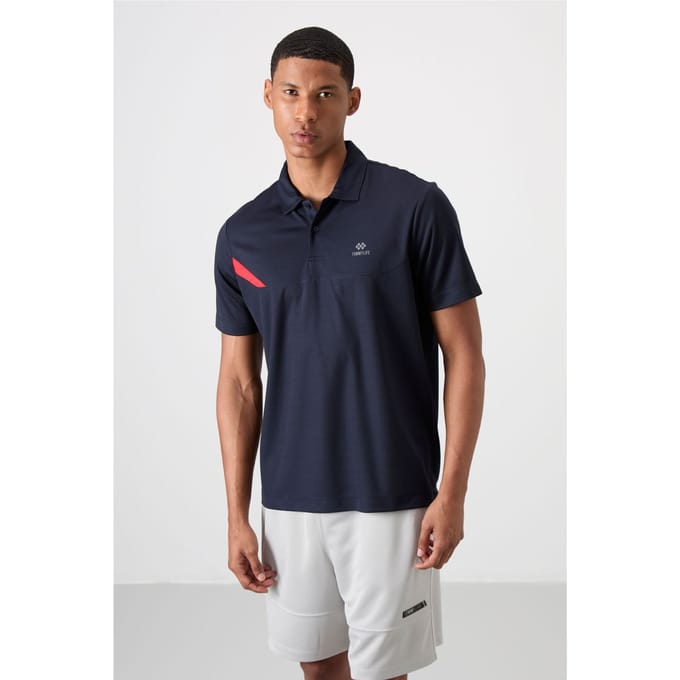 Heren Polokraag Korte Mouwen T-Shirt