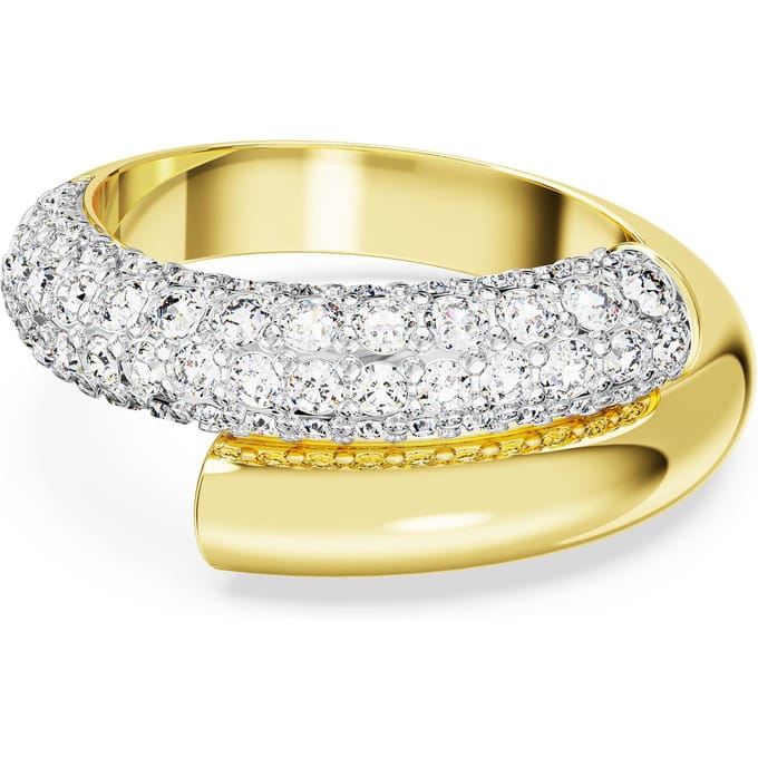 Swarovski 'Dextera' Dames Gouden Geplateerde Metaalring - Goud 5668813