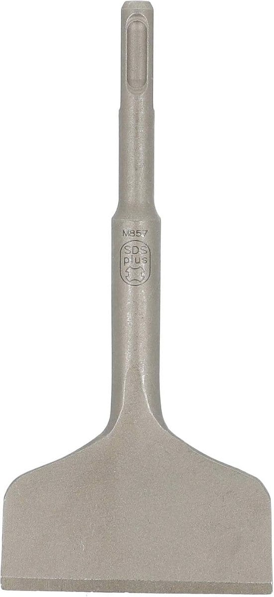 SDS-plus tegelbeitel 75 x 165 mm, gebogen vorm - Voor Beton en Natuursteen