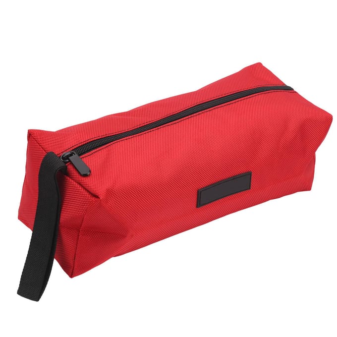 Gereedschapstas Multifunctioneel Dik Elektricien Draagbaar Waterdicht 1680D Oxford Doek L(Rood ) red