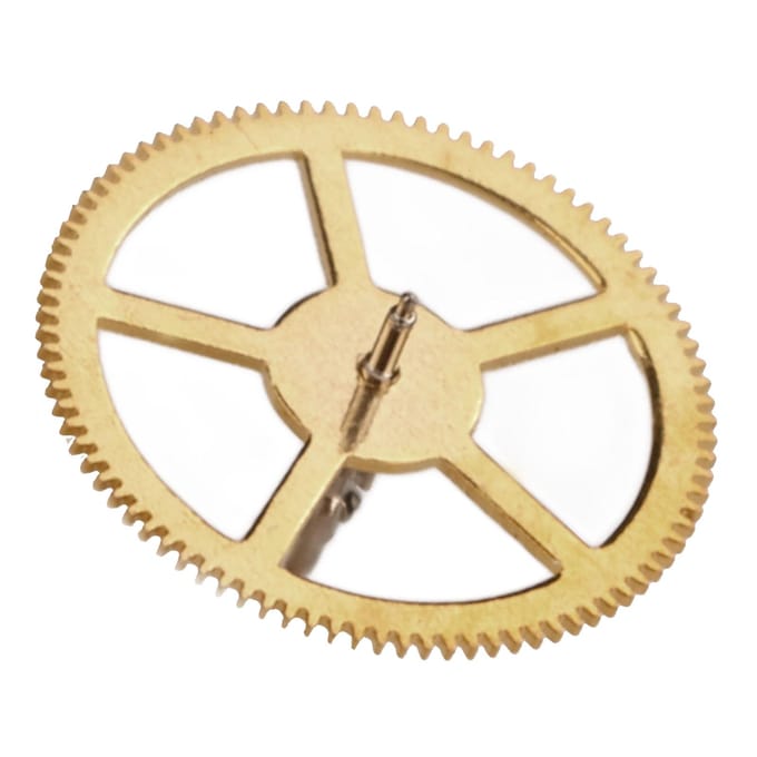 Mouvement de Montre Alliage Quatre Roues Roue de Seconde Pièce de Rechange pour Mouvement ST17 beige