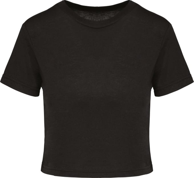 PROACT® Triblend dames croptop PA4022 - Black - S