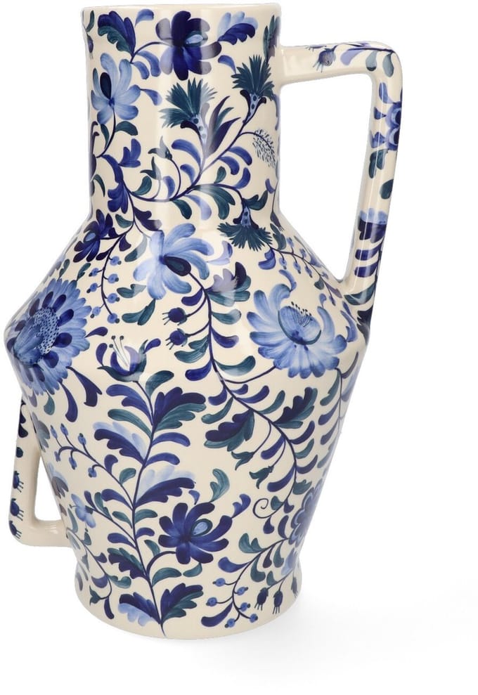Return to Sender Vaas - H45 cm - Bed of Flowers Blue