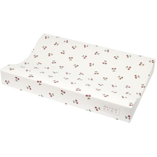 Meyco Baby Fat Stripe aankleedkussen - Taupe - 50x70cm