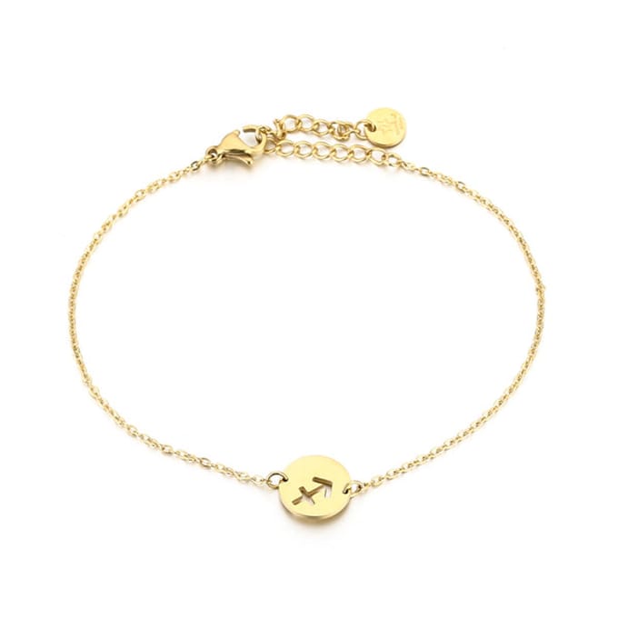 Bijoutheek Armband Sagittarius - Boogschutter Goud