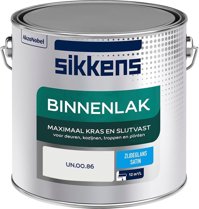 Sikkens - Binnenlak Zijdeglans - Un.00.86 - Mengverf - 2,5 L