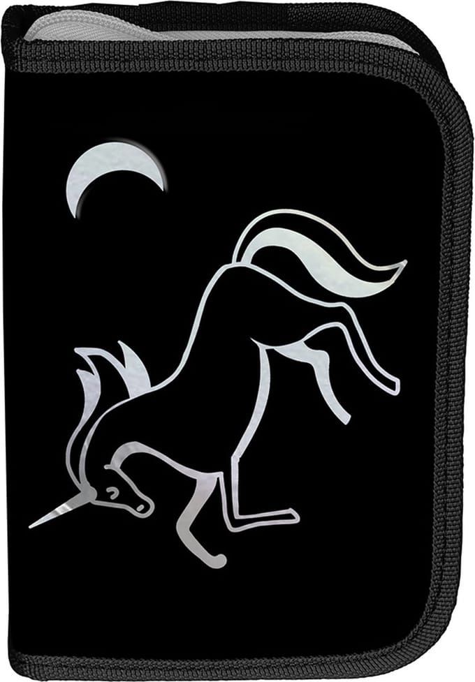 Unicorn Gevuld Etui, Believe - 19,5 x 13 x 3,5 cm - 22 st. - Polyester