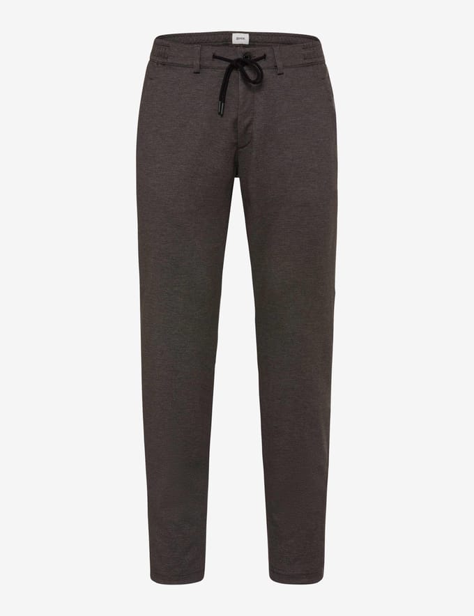 Brax Heren   Style PHIL CHOCOLATE, donkerbruin, maat 33/30