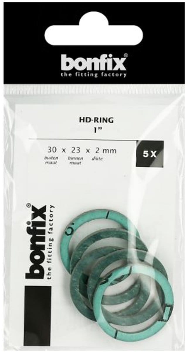 Bonfix HD afdichtingsring 1 inch (zak 5 stuks)