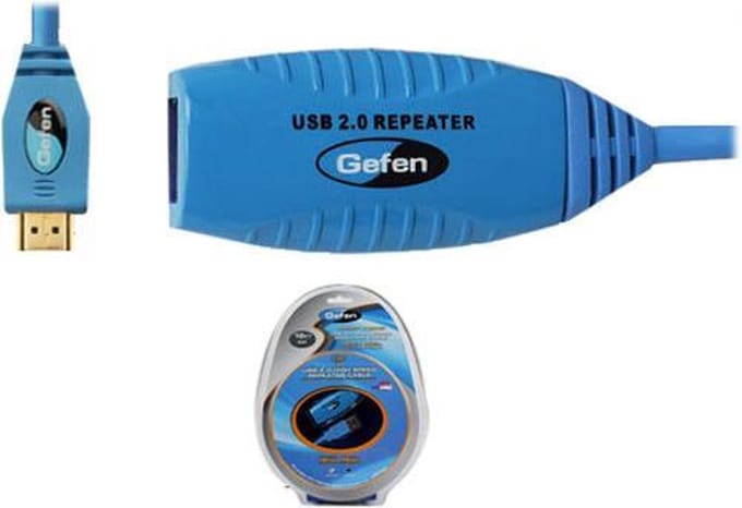 Gefen USB 2.0 high speed actieve repeater kabel - 5 meter