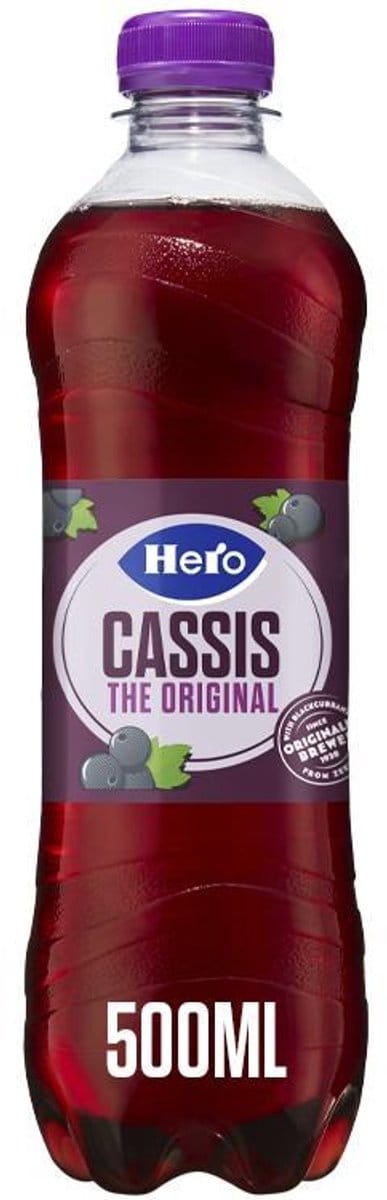Hero Cassis - Frisdrank - 6 x 0,5L