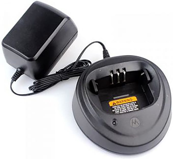 Motorola PMLN5192B tafel lader docking met adapter voor R2 , DP1400 en CP040