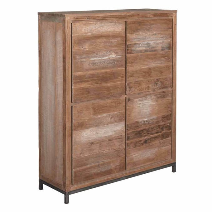Tower Living - Venetie opbergkast - 130 cm - bruin