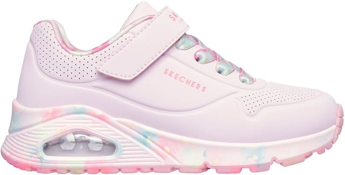 Skechers Uno Gen1 - Fresh Blooms - Meisjes Sneakers - Roze