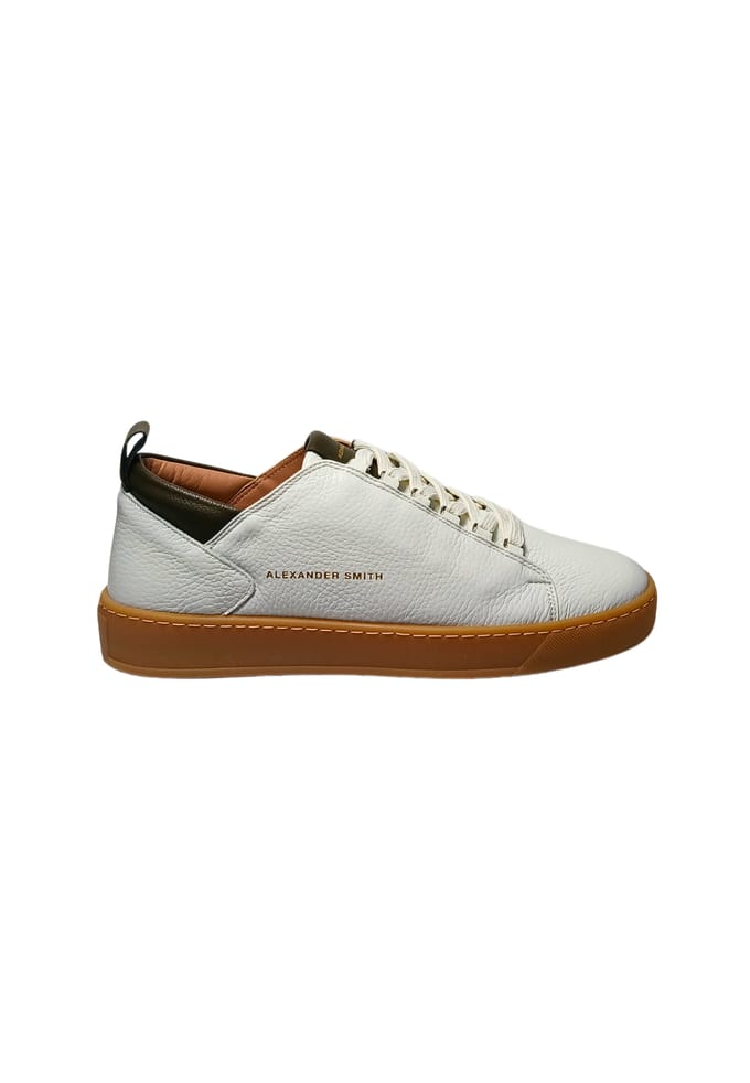 Mannenschoenen Alexander Smith Oxford Man-White Militaire