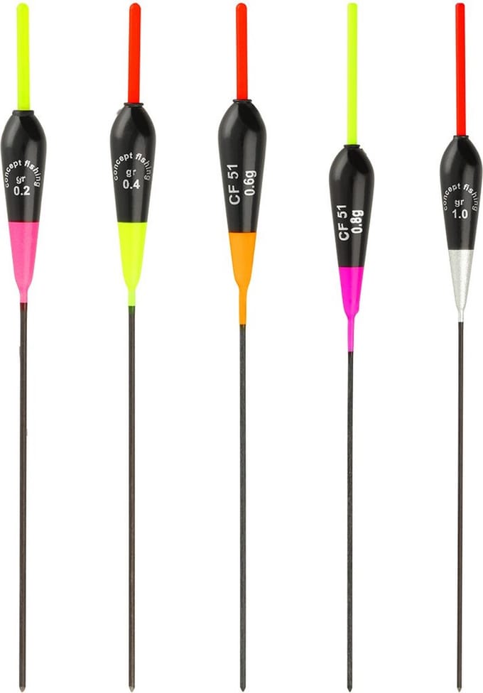 Reniers Fishing Dobber CF51 - verwisselbare antenne 2.2mm - 0.20g