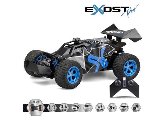 Exost Pro RC Rocket One 1:14 High Speed Auto - Bestuurbare auto incl. oplaadbare batterij