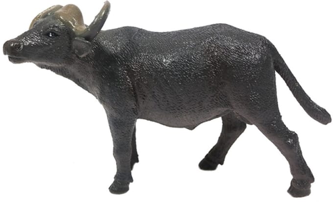 PIA Soft Toys - Buffel Speelfiguur - 9 cm