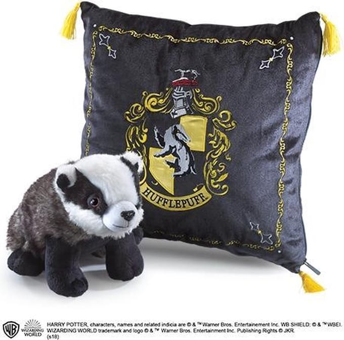 Hufflepuff House Mascot Plush & Cushion (NN7045)