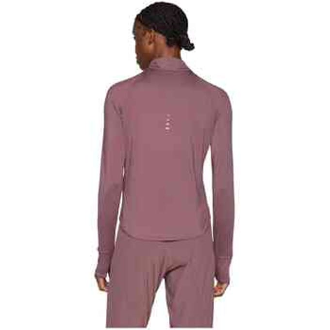 Nike Dri-FIT Swift Longsleeve Half-Zip Dames – Ademend Hardloopshirt met Lange Mouwen – Lichtgewicht Running Top voor Training & Hardlopen