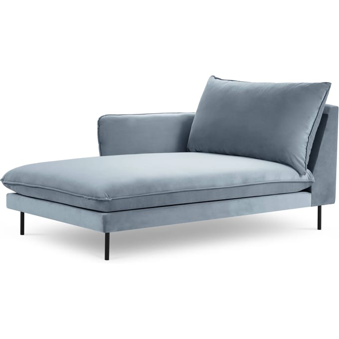 Chaise longue Vienna links velvet | Cosmopolitan Design