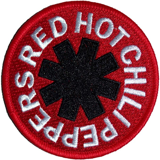 Red Hot Chili Peppers - Asterisk Patch - Rood