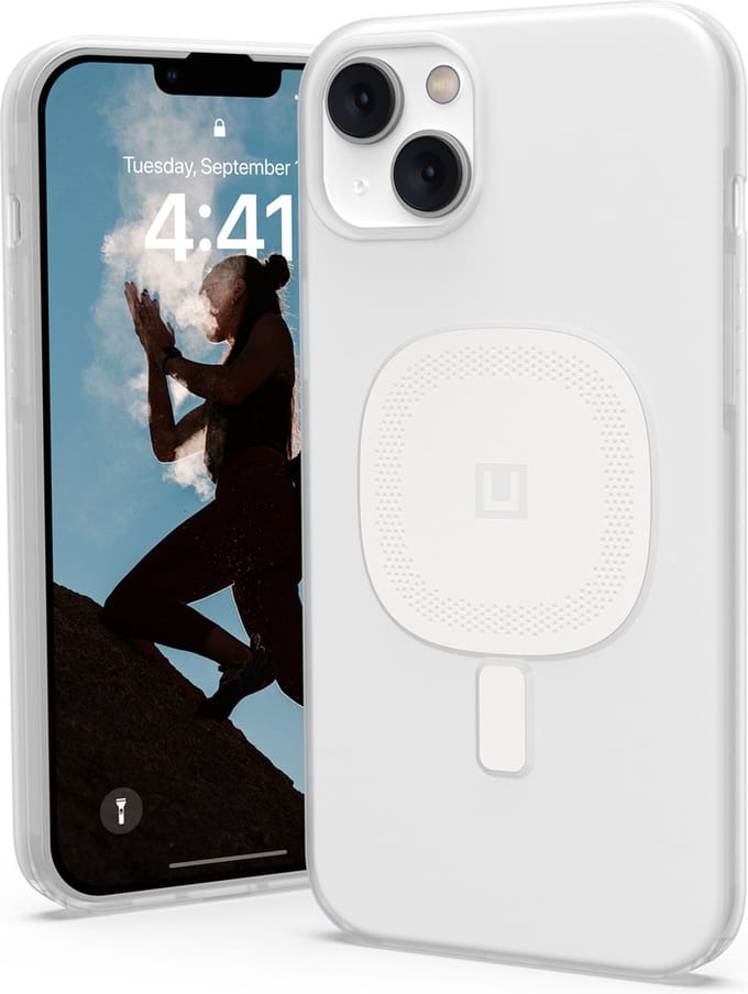 UAG [U] Protective Case for iPhone 14 Plus [6.7-in] - Lucent 2.0 Marshmallow