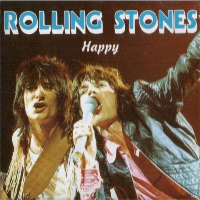 CD ROLLING STONES - Happy PPL508 Pipeline 1994 Niet-Japanse Rock Gebruikt white