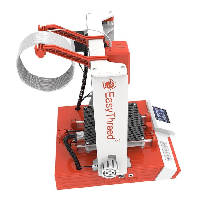 EasyThreed K6 Plus imprimante 3D FDM Machine d'impression de bureau 100x100x100mm4x4x4 pouces taille d'impression C-EU orange