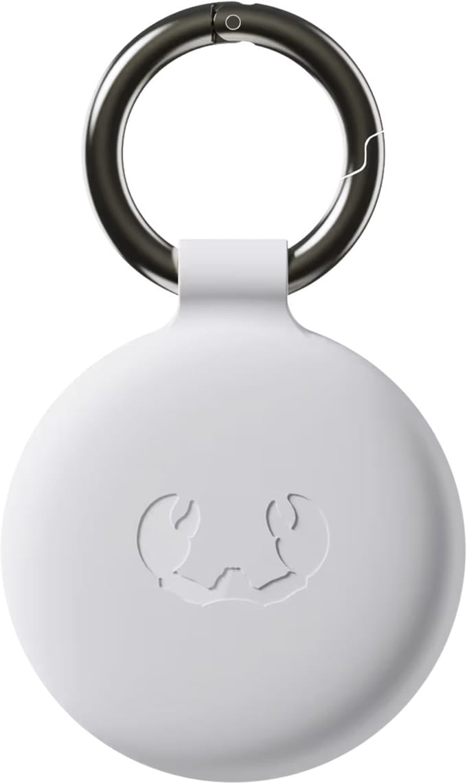 Fresh n Rebel Smart Finder | Airtag Tracker | Objectvinder | Sleutelhanger | Diverse kleuren | Apple & Android | Wit