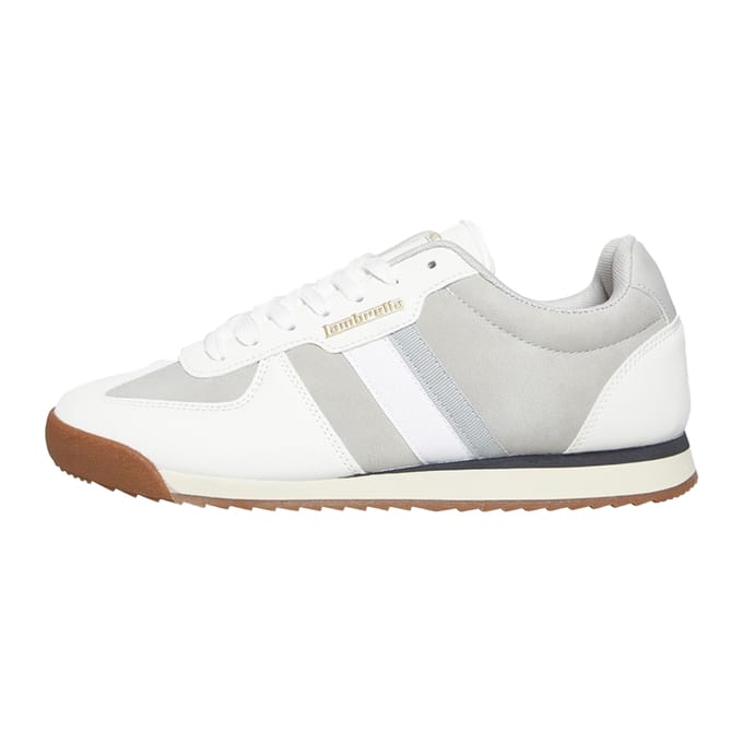 Lambretta Heren Diego Sportschoenen (Wit/Grijs)
