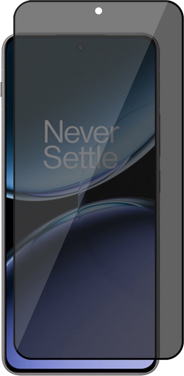 Privacy Screenprotector geschikt voor OnePlus Nord 4 - Volledig Dekkend Glas Screen Protector