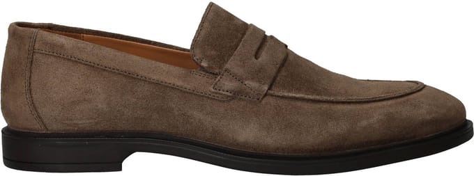PS Poelman Instappers - Heren - Taupe - Maat:40