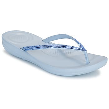 FitFlop Iqushion Sparkle Dames Flip Flops in Bewolkt Blauw