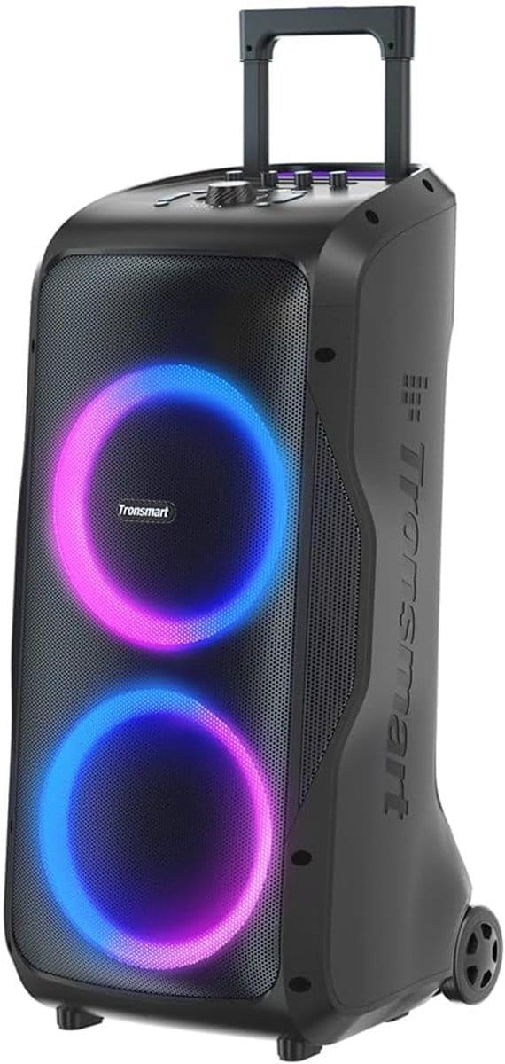Draagbare Speaker - Bluetooth Geluid - Feest Geluid - 270 Graden Geluid - 20 Uur Batterij - Zwart