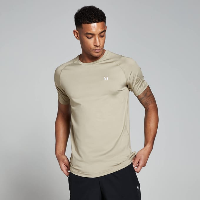 MP trainingsshirt met korte mouwen voor heren - Steengrijs - S