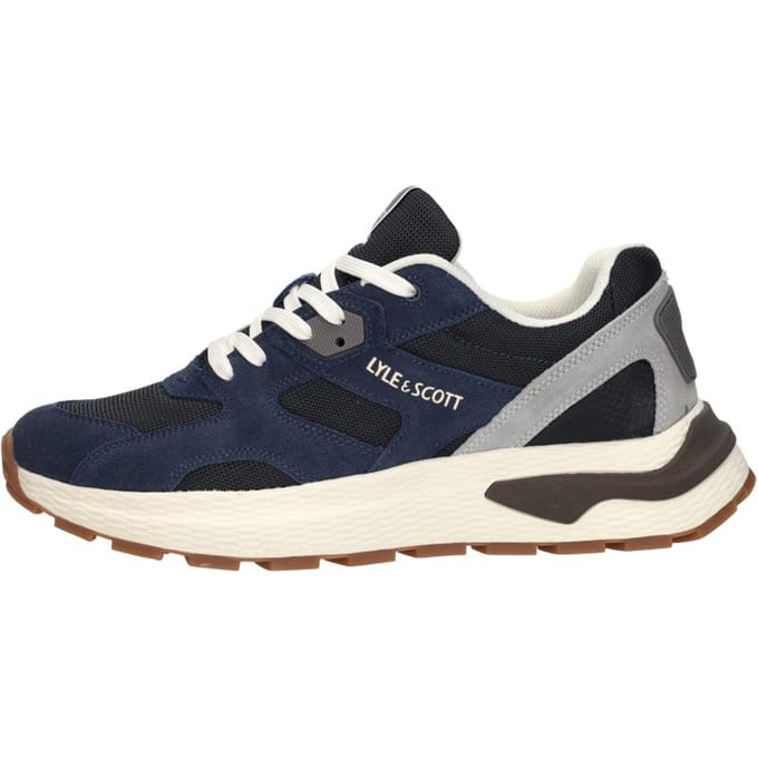 Lage Sneakers Lyle &amp; Scott Logan Sneakers Laag - blauw - Maat