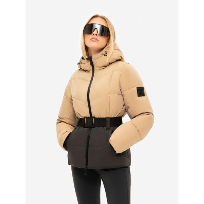NIKKIE - nateland contrast jacket - Ski jack dames - Beige