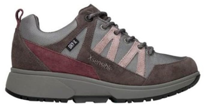 Xsensible Bodo grijze dames wandelschoenen