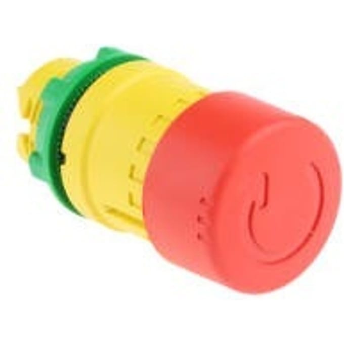Schneider Electric ZB5AS834 Noodstopschakelaar Kunststof frontring IP66 1 stuk(s) Piece