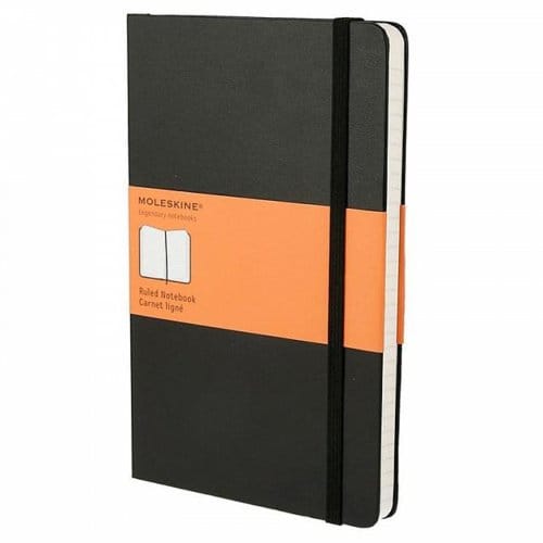Moleskine Classic Notitieboek - Large - Hardcover - Gestippeld - Zwart