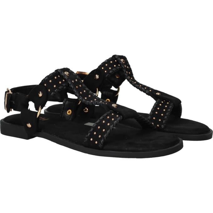 POSH by Poelman Sandalen - Dames - Zwart - Maat:37