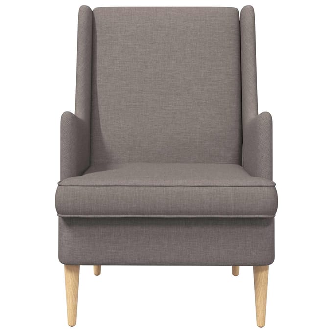 vidaXL - Fauteuil - Taupe - Stof