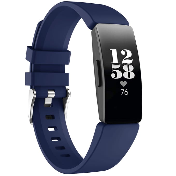 imoshion Siliconen bandje voor de Fitbit Inspire - Donkerblauw