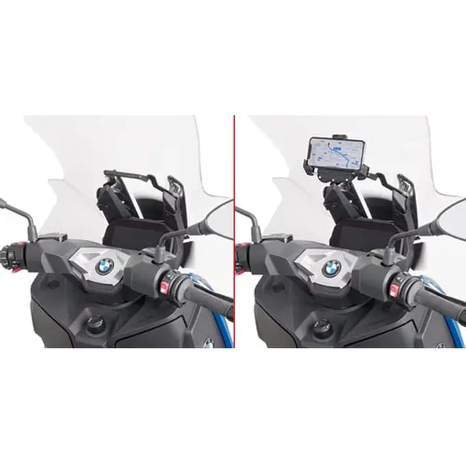 Motorfiets gps-ondersteuning Givi Ducati multi enduro 16
