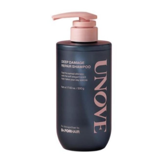 UNOVE Deep Damage Repair Shampoo 500g black