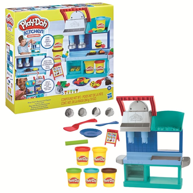Play-Doh Kitchen Creations speelgoed keuken restaurant speelset